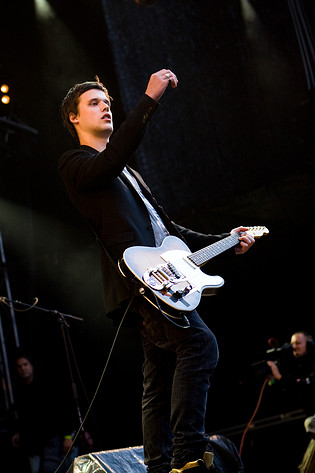 2009-07-09 - White Lies från Hultsfredsfestivalen, Hultsfred