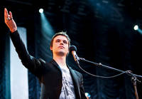 2009-07-09 - White Lies från Hultsfredsfestivalen, Hultsfred