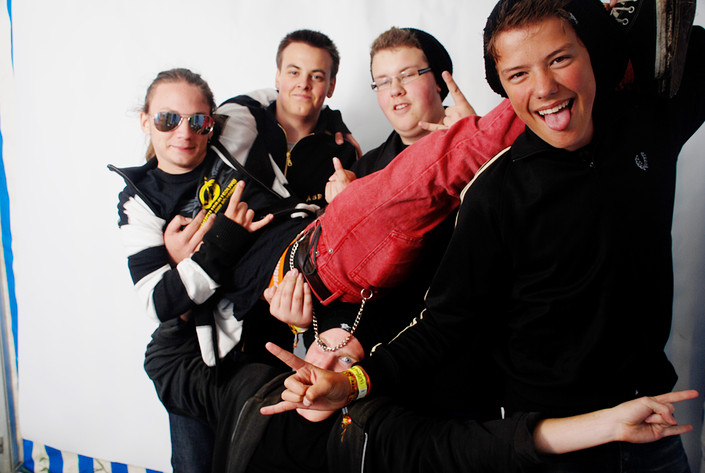 2009-07-09 - Rockfotostudion från Hultsfredsfestivalen, Hultsfred