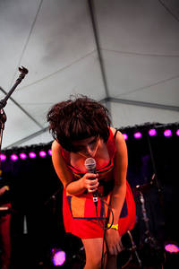 2009-07-10 - Lisa Bouiver från Hultsfredsfestivalen, Hultsfred