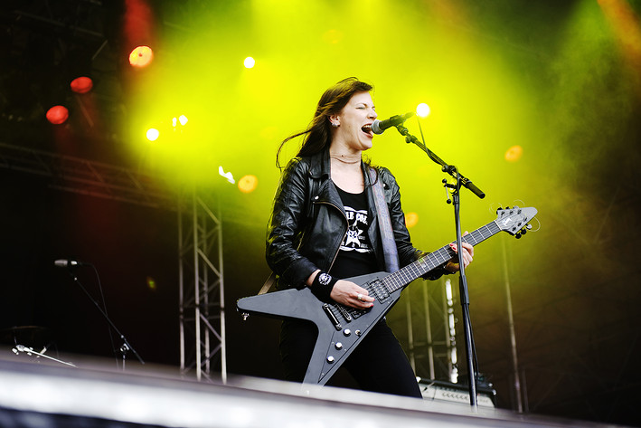 2009-07-10 - Crucified Barbara från Rockweekend, Kilafors