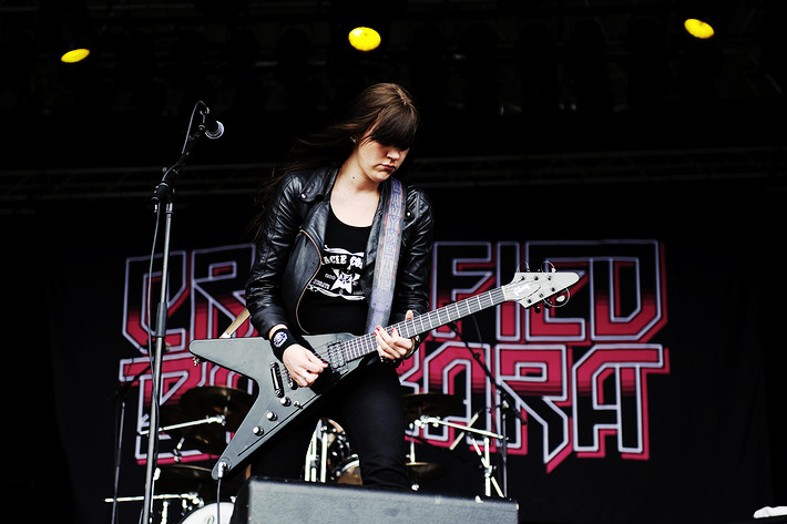 2009-07-10 - Crucified Barbara från Rockweekend, Kilafors