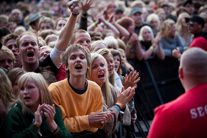 2009-07-10 - Lars Winnerbäck från Hultsfredsfestivalen, Hultsfred