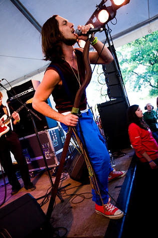 2009-07-11 - Andreas Grega från Hultsfredsfestivalen, Hultsfred