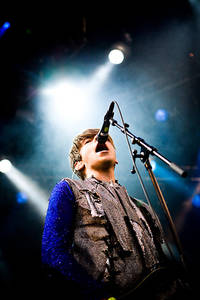 2009-07-11 - The Klaxons från Hultsfredsfestivalen, Hultsfred