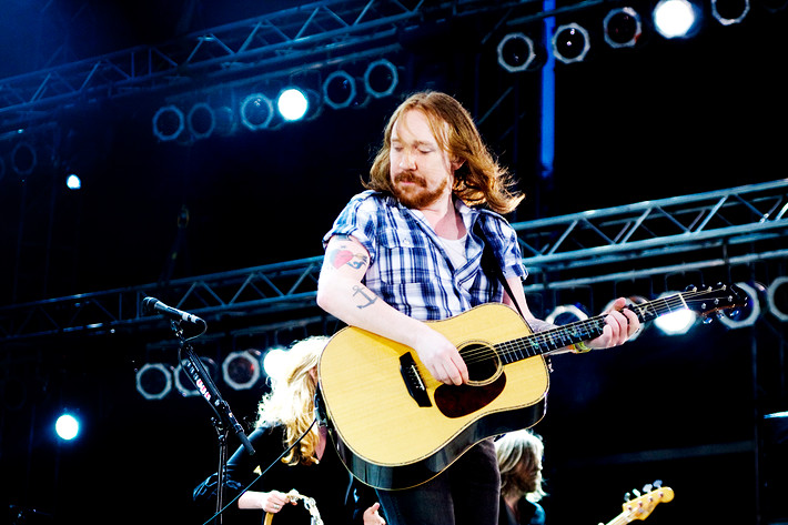 2009-07-11 - Lars Winnerbäck från Hultsfredsfestivalen, Hultsfred