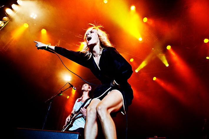 2009-07-10 - The Sounds från Hultsfredsfestivalen, Hultsfred