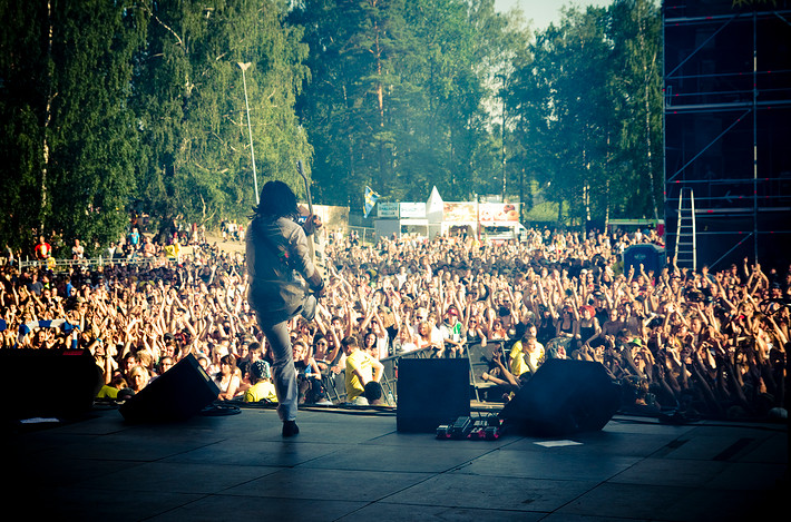 2009-07-04 - Mustasch från Arvikafestivalen, Arvika