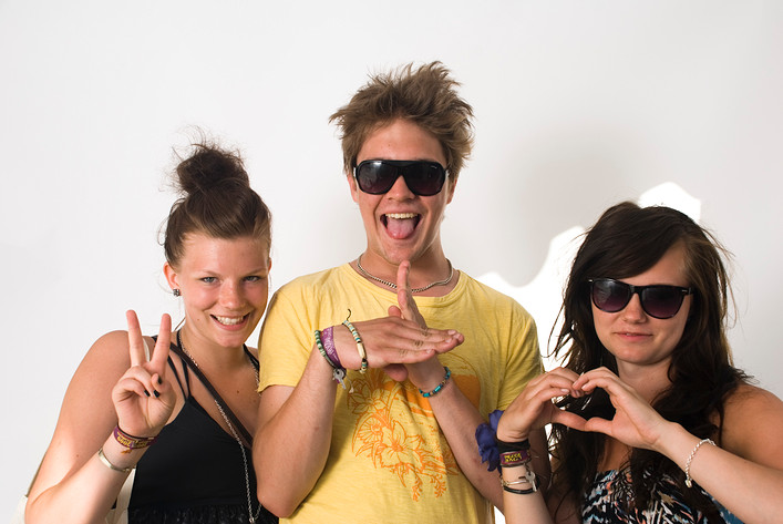 2009-06-26 - Rockfotostudion från Peace & Love, Borlänge