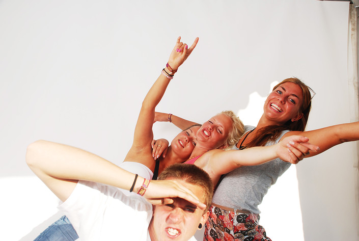 2009-06-26 - Rockfotostudion från Peace & Love, Borlänge