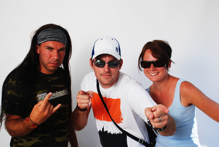 2009-06-26 - Rockfotostudion från Peace & Love, Borlänge