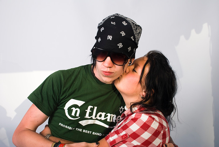 2009-06-26 - Rockfotostudion från Peace & Love, Borlänge