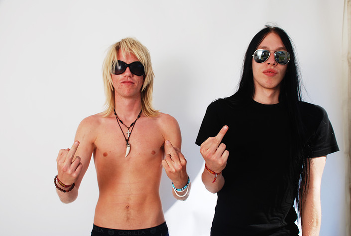2009-06-26 - Rockfotostudion från Peace & Love, Borlänge