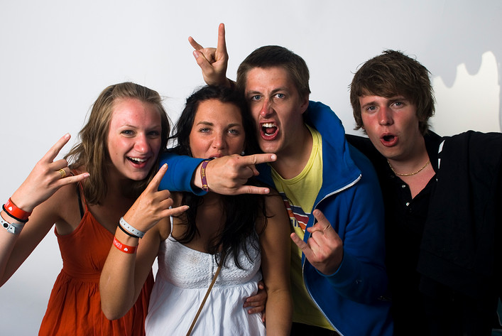 2009-06-26 - Rockfotostudion från Peace & Love, Borlänge