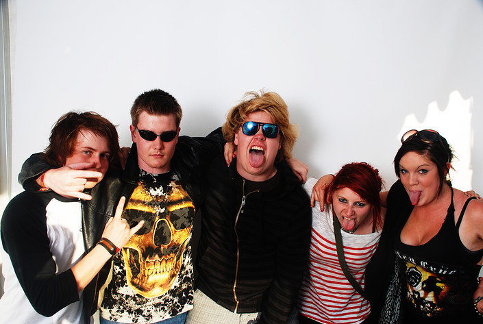2009-06-26 - Rockfotostudion från Peace & Love, Borlänge