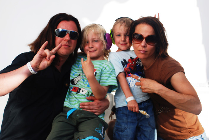 2009-06-26 - Rockfotostudion från Peace & Love, Borlänge