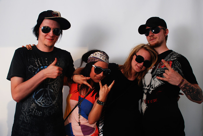 2009-06-26 - Rockfotostudion från Peace & Love, Borlänge