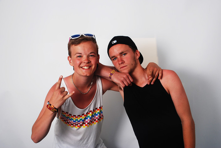 2009-06-26 - Rockfotostudion från Peace & Love, Borlänge