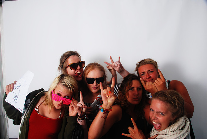 2009-06-26 - Rockfotostudion från Peace & Love, Borlänge