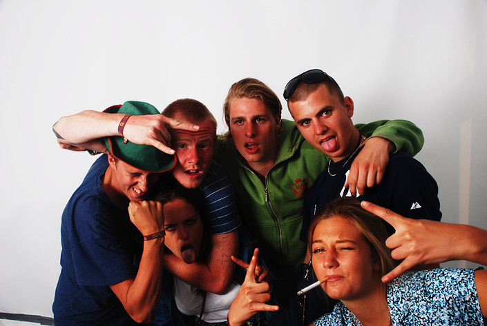 2009-06-26 - Rockfotostudion från Peace & Love, Borlänge