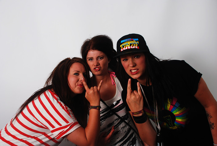 2009-06-26 - Rockfotostudion från Peace & Love, Borlänge