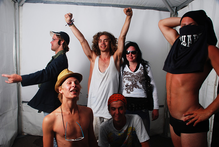 2009-06-26 - Rockfotostudion från Peace & Love, Borlänge