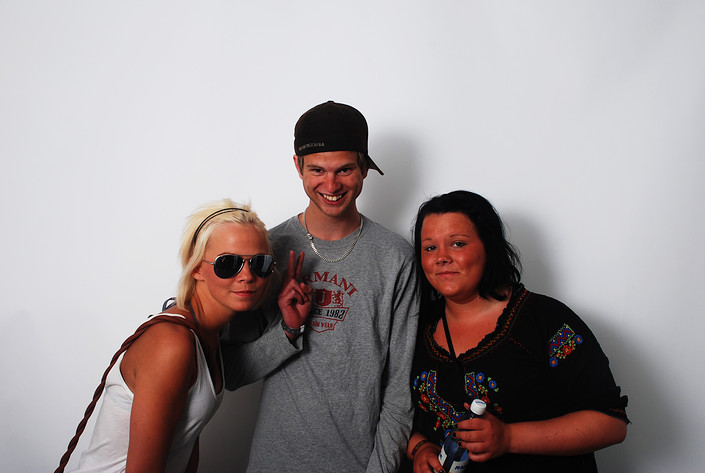 2009-06-26 - Rockfotostudion från Peace & Love, Borlänge