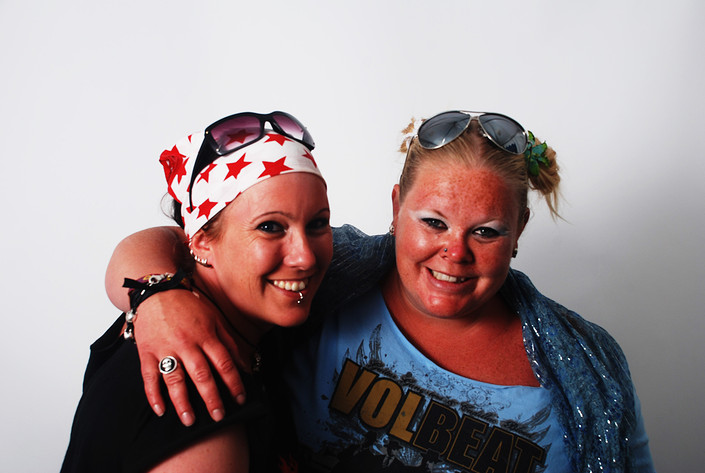 2009-06-26 - Rockfotostudion från Peace & Love, Borlänge