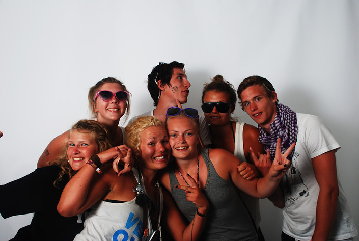 2009-06-26 - Rockfotostudion från Peace & Love, Borlänge