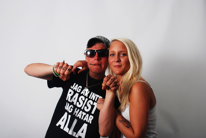 2009-06-26 - Rockfotostudion från Peace & Love, Borlänge