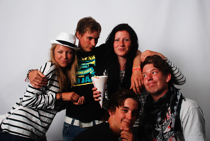 2009-06-26 - Rockfotostudion från Peace & Love, Borlänge