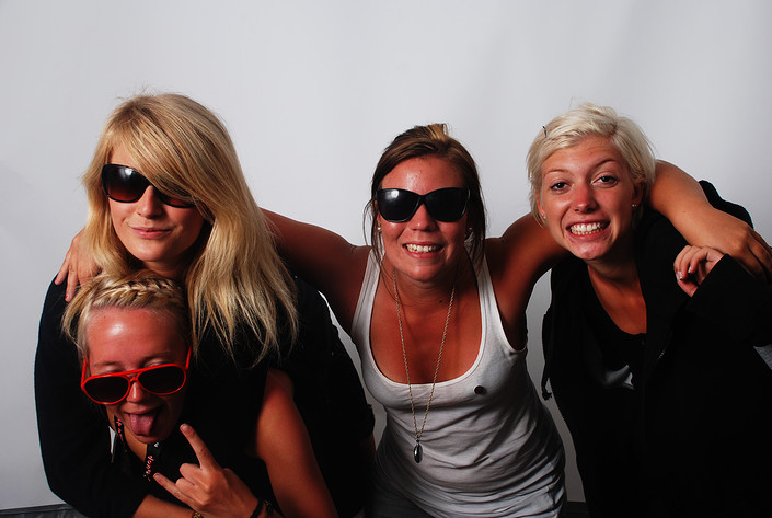 2009-06-26 - Rockfotostudion från Peace & Love, Borlänge