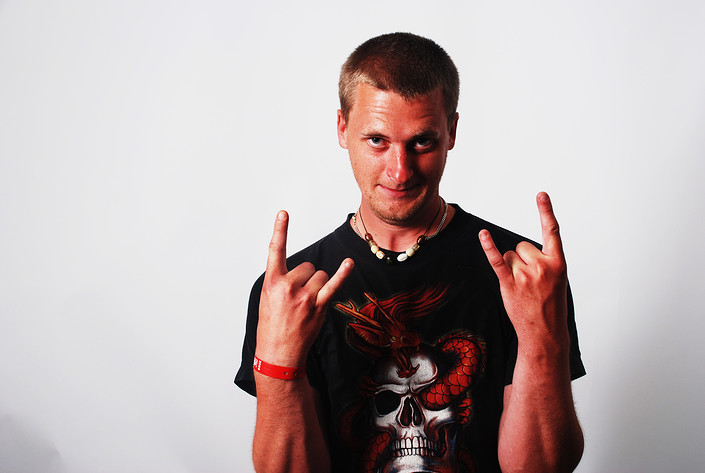 2009-06-26 - Rockfotostudion från Peace & Love, Borlänge