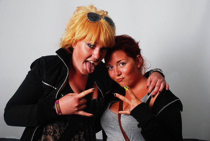 2009-06-26 - Rockfotostudion från Peace & Love, Borlänge