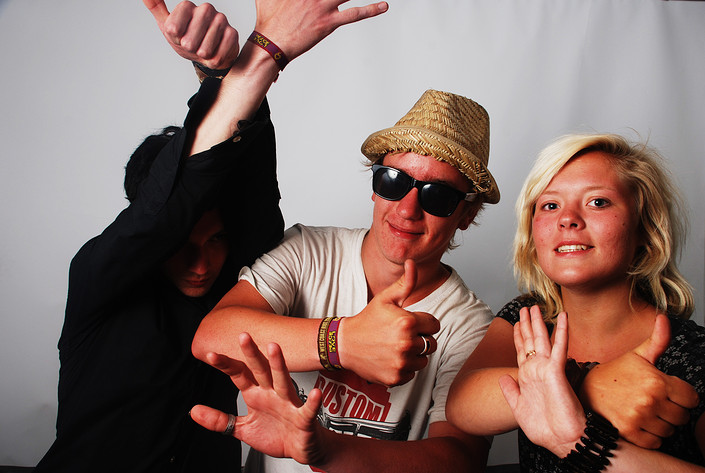 2009-06-26 - Rockfotostudion från Peace & Love, Borlänge