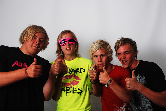 2009-06-26 - Rockfotostudion från Peace & Love, Borlänge