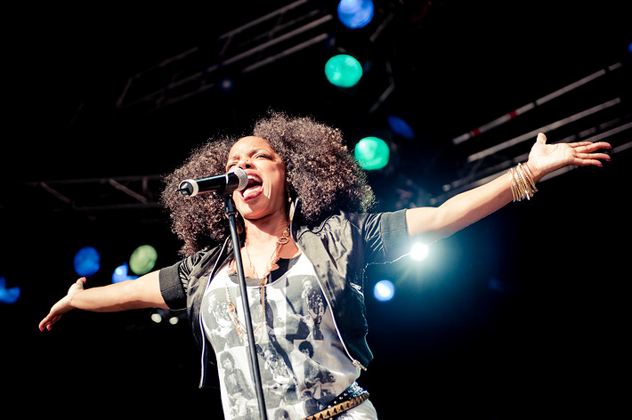 2009-07-18 - Leela James från Stockholm Jazz Festival, Stockholm