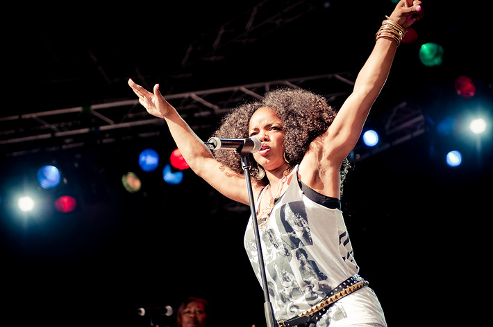2009-07-18 - Leela James från Stockholm Jazz Festival, Stockholm