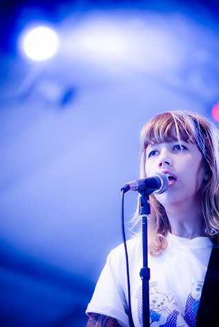 2009-08-14 - Vivian Girls från Way Out West, Göteborg