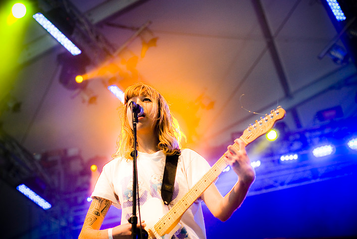2009-08-14 - Vivian Girls från Way Out West, Göteborg