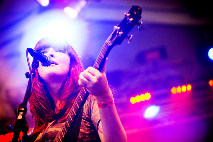 2009-08-14 - Vivian Girls från Way Out West, Göteborg