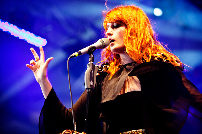 2009-08-14 - Florence + The Machine från Way Out West, Göteborg