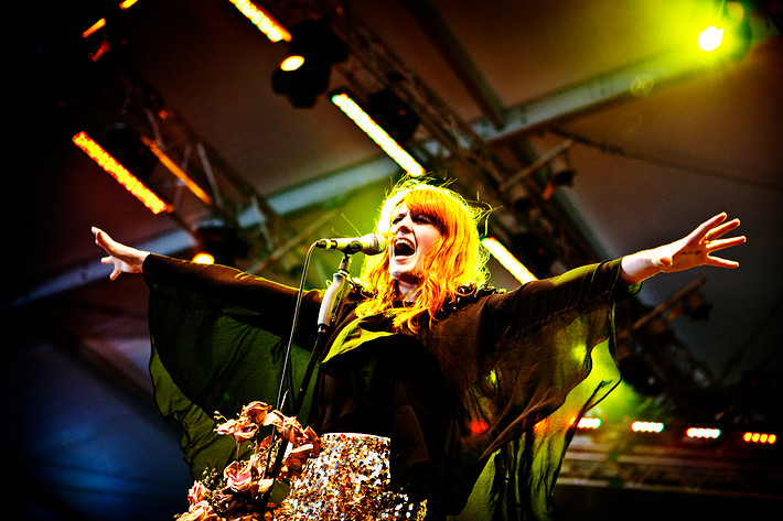 2009-08-14 - Florence + The Machine från Way Out West, Göteborg