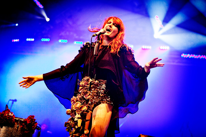 2009-08-14 - Florence + The Machine från Way Out West, Göteborg