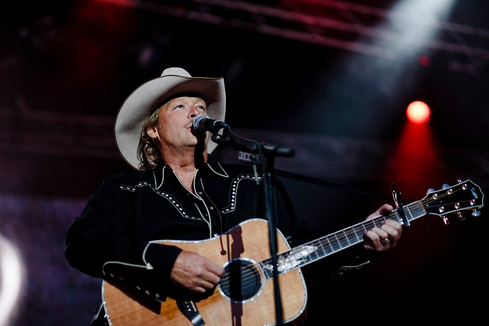 2009-08-14 - Alan Jackson från Sundbyholms Travbana, Eskilstuna