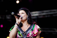 2009-08-14 - Jill Johnson från Sundbyholms Travbana, Eskilstuna