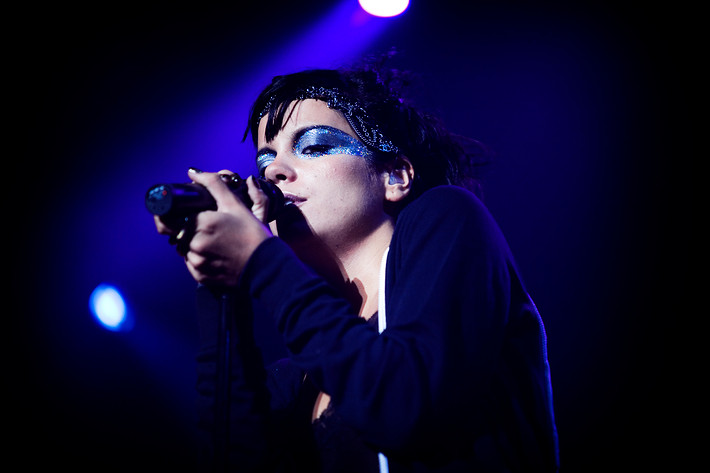 2009-08-15 - Lily Allen från Way Out West, Göteborg