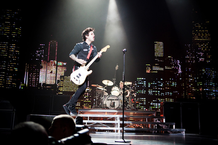 2009-10-11 - Green Day från Globen, Stockholm