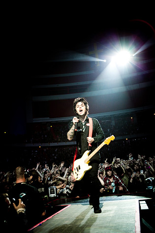 2009-10-11 - Green Day från Globen, Stockholm