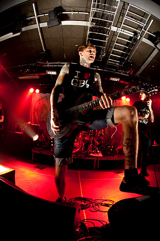 2009-10-17 - Bring Me The Horizon från Brew House, Göteborg